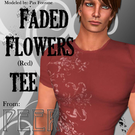 PEER Faded Flowers (Red)