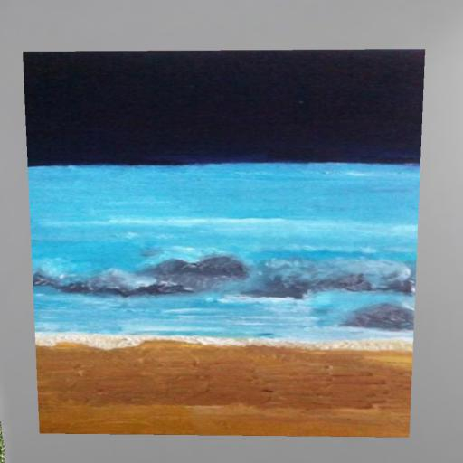 "Awakening Sea" - Abstract Painting
