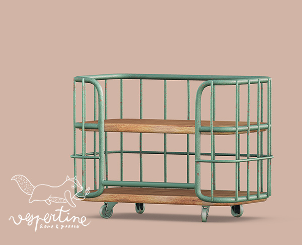 {vespertine} - vintage trolley