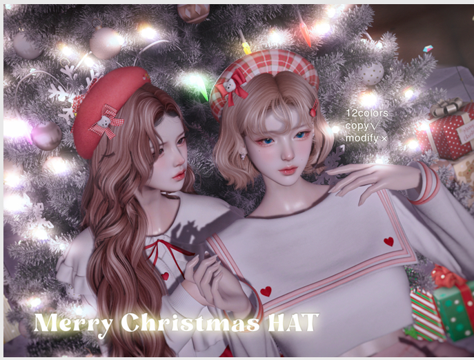 HARU_Merry Christmas Hat