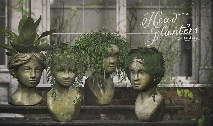 {vespertine} - head planters - FATPACK 