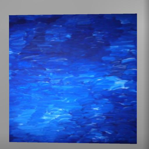 "Bluesea" - Abstract Painting