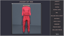 R2A- JOGGERS SET RED
