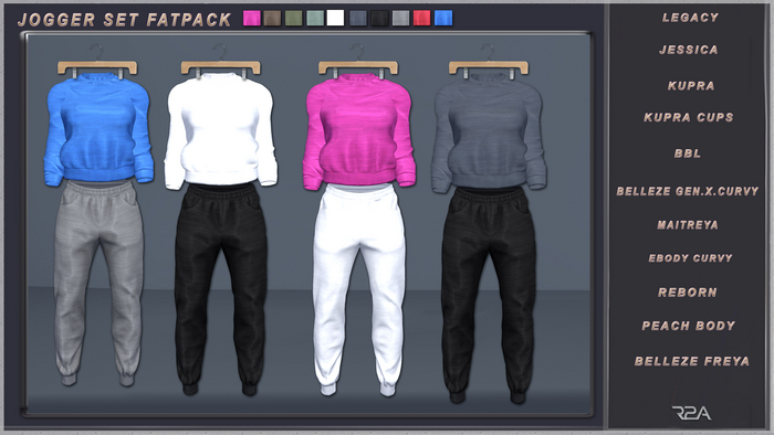 R2A- JOGGERS SET FATPACK