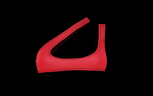 Evol-Lynn One Shoulder Top [Red]