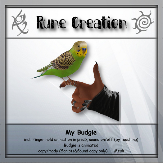 *RC* - My Budgie [wear]