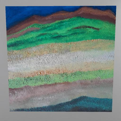 "Mountain Dream" - Abstract Painting