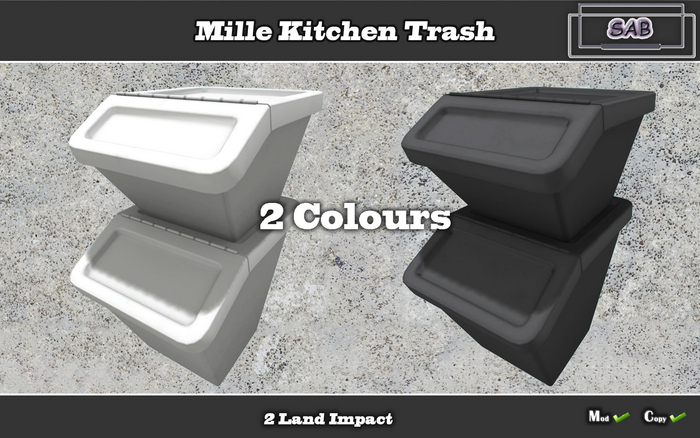 SAB BOX* Mille Kitchen * Trash