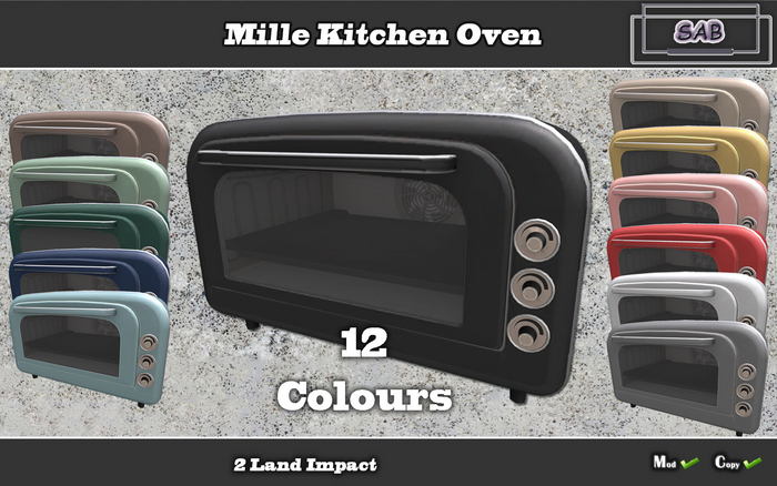 SAB BOX* Mille Kitchen * Oven