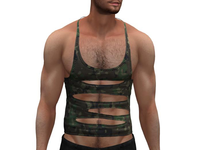 Camo Ripped Tank Legacy / Athletic