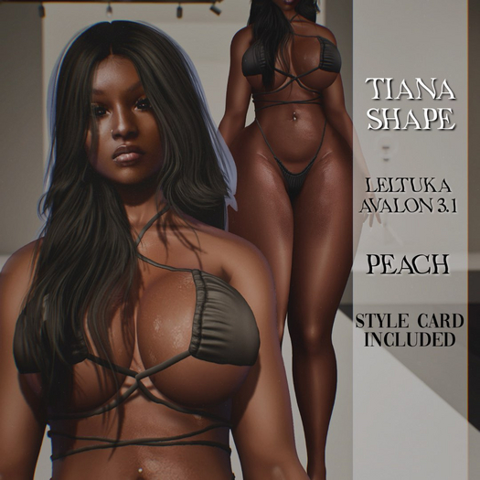 Tiana Shape[Lel Avalon + Peach]