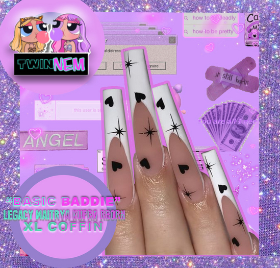 #BasicBaddieNails
