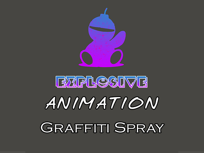 Explosive animation - Graffiti Spray
