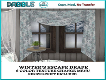 DB WINTER'S ESCAPE DRAPE  ADD ME