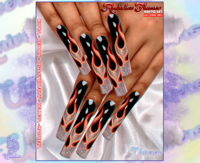 #UNIVERSA - Rockstar Flames Bento Set