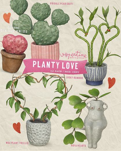 {vespertine} - planty love FATPACK 