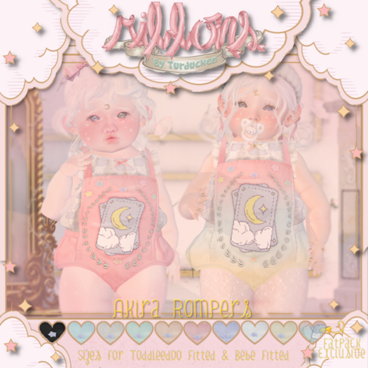 {Ribbons} Akira Romper - Yellow {Box}