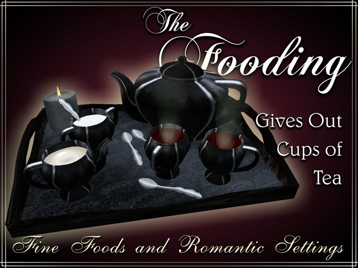 TF gift basket - Tea Service - black earthenware