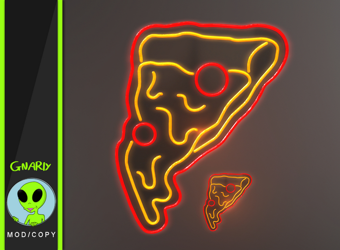 Gnarly. - Neon Light - Peppy Pizza