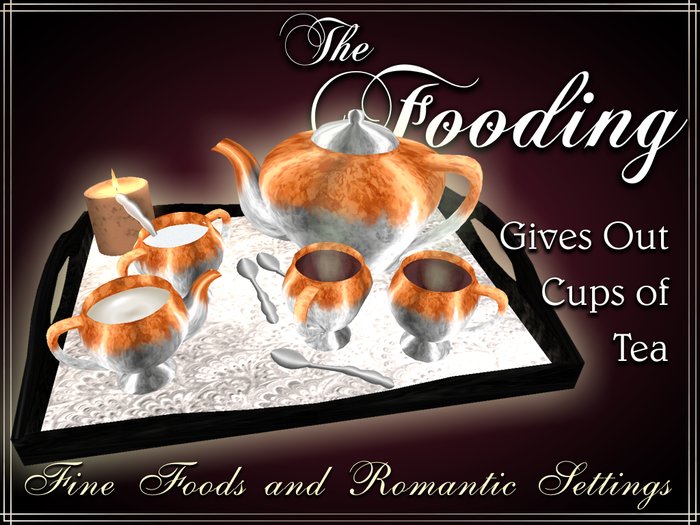 TF gift basket - Tea Service - copper