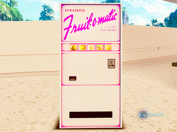 aX: Juice Machine White Pink Rare