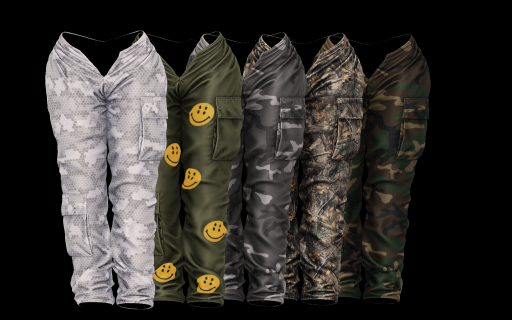 Evol-Lynn Nylon Cargos [Fp]