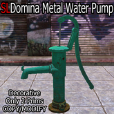 SLDomina Old Rusty Metal Water Pump - 2 Prims
