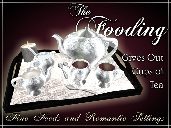 TF gift basket - Tea Service - silver