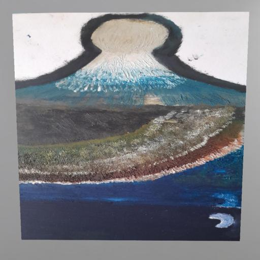 "Coast2" - Abstract Painting