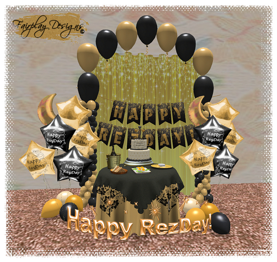 ~FDA~Sumptuous RezDay Party Kit