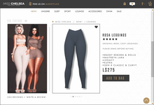 .miss chelsea. Rosa Leggings Petrol