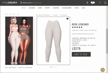 .miss chelsea. Rosa Leggings White