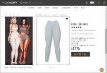 .miss chelsea. Rosa Leggings Icy