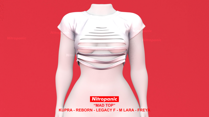 Nitropanic_MAD TOP  WHITE (ADD)