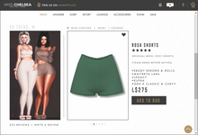 .miss chelsea. Rosa Shorts Emerald