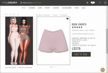 .miss chelsea. Rosa Shorts Pink