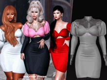 #Klubb "Maxine" Dress [Razor Blade]