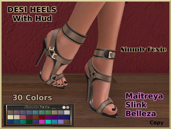 DESI HEELS With Hud (Boxed)