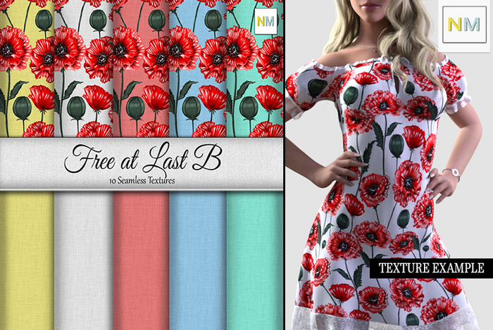 Free At Last Full Perm Textures