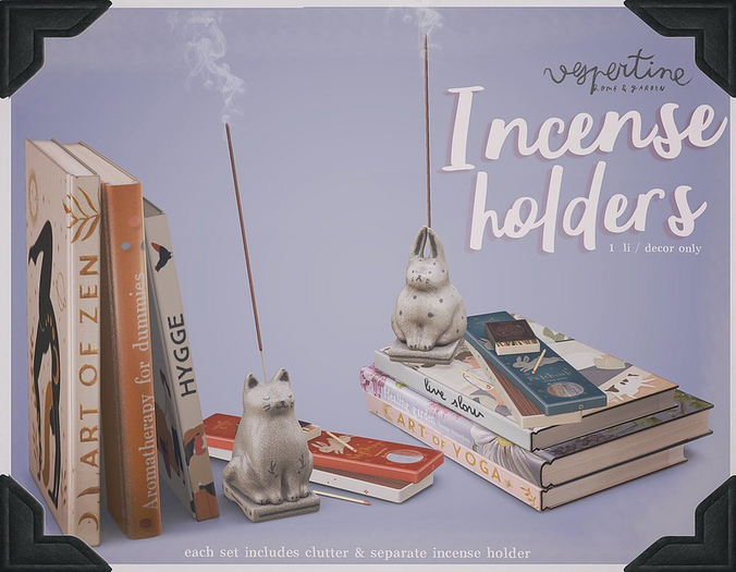 {vespertine} - incense clutter / bunny