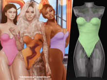 #Klubb "Veronika" Bodysuit [Jaded]