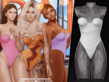 #Klubb "Veronika" Bodysuit [Coke]