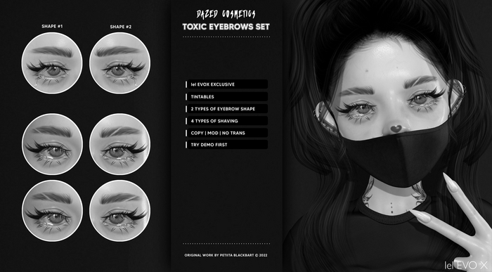 Dazed. Toxic Eyebrows [lel EVOX] DEMO