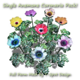 T-Spot Mesh - Single Anemone Coronaria Pack - FP - LI=0.5