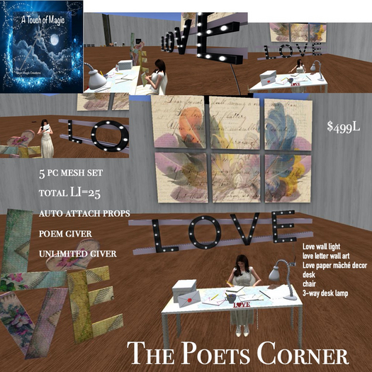 The Poets Corner -Box LI=25