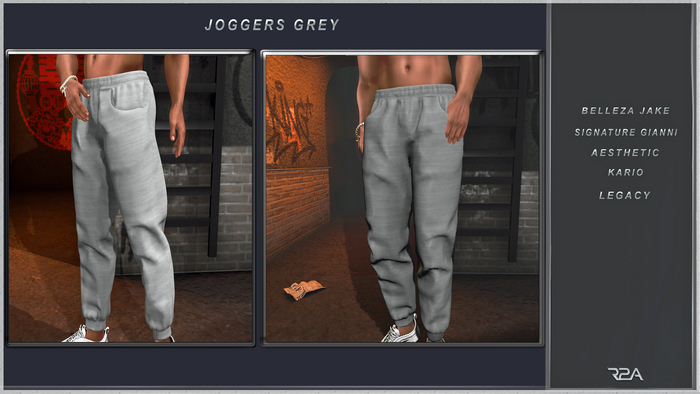 R2A-JOGGERS GREY