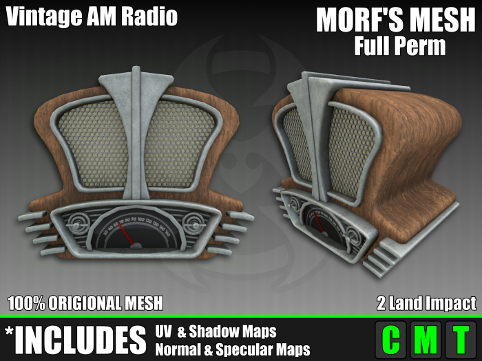 Morf's Mesh Vintage AM Radio (Full Perm)