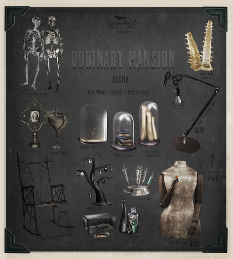 {vespertine}oddinary mansion FATPACK
