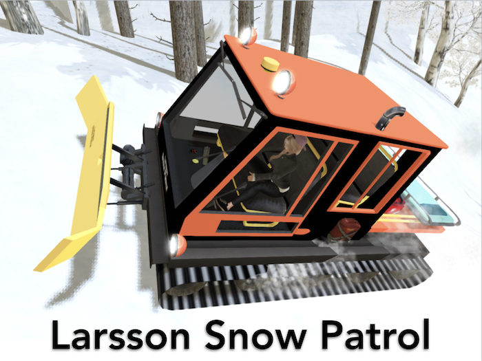 Second Life Marketplace Larsson SnowCat Winter Rescue Recovery For