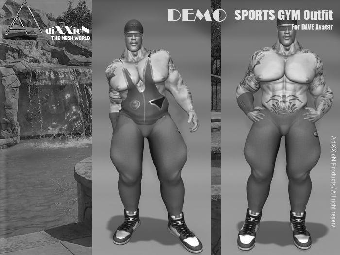 Sports Gym Outfit / Dave Avatar DEMO